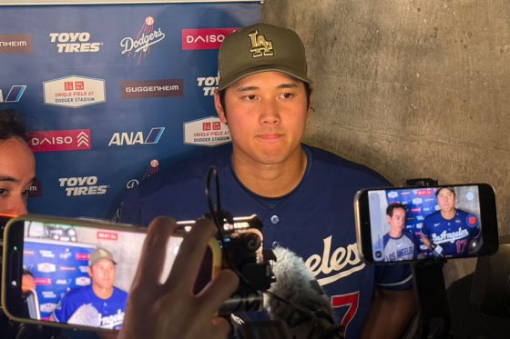 大谷翔平が復調3安打2打点「構えが一番大事」　2戦7打点の荒稼ぎ、ド軍5連勝に貢献