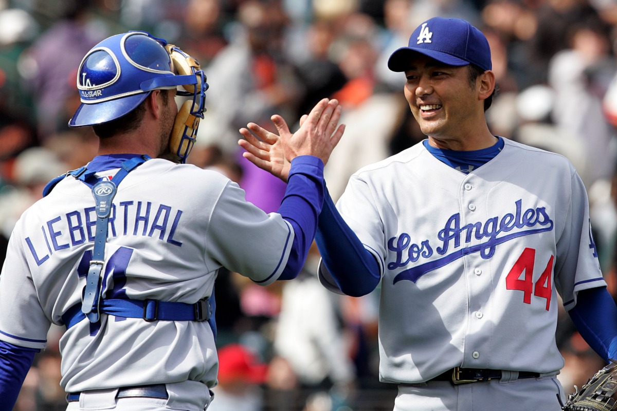 2年目もドジャースの守護神として結果を出し続けた齋藤隆氏【写真：アフロ】