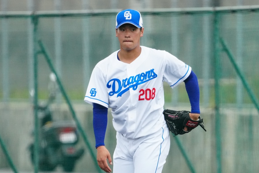 ハヤテに入団した石川翔（写真は中日時代）【写真：荒川祐史】