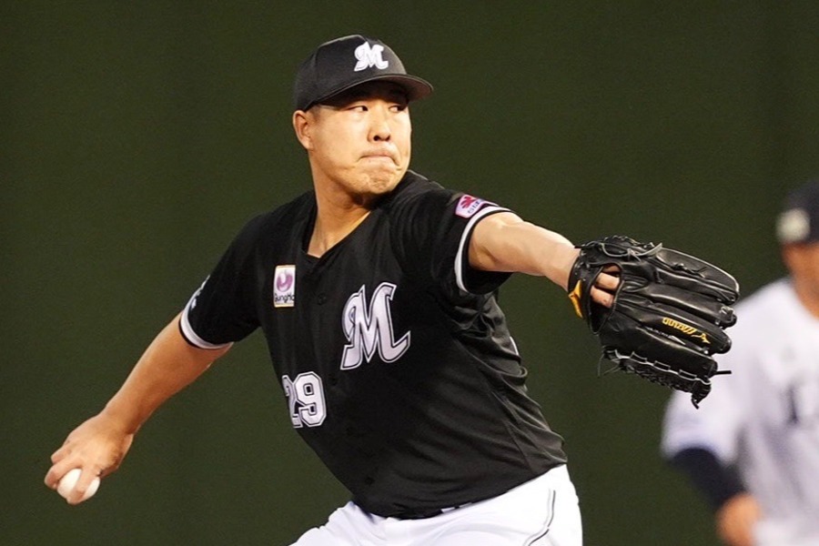 ロッテ・西野勇士【写真：小林靖】