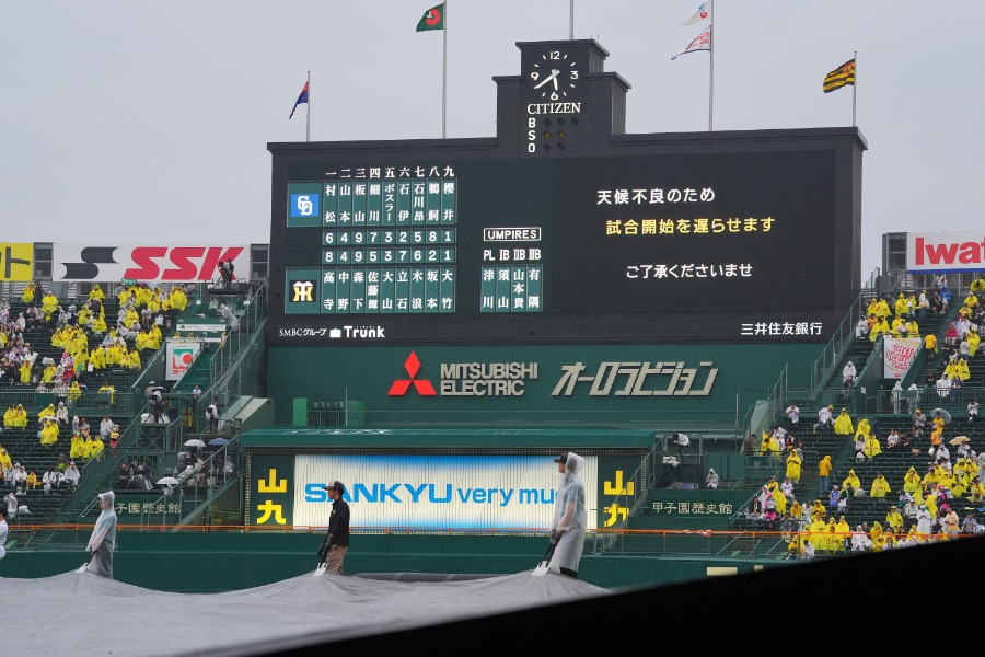 阪神対中日は中止が発表された【写真提供：産経新聞社】