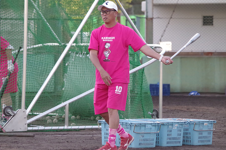 関メディベースボール学院・井戸伸年総監督【写真：喜岡桜】