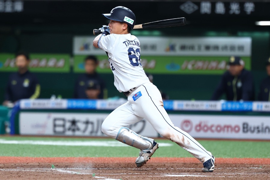 「2番・二塁」で先発した西武・滝澤夏央【写真:加治屋友輝】