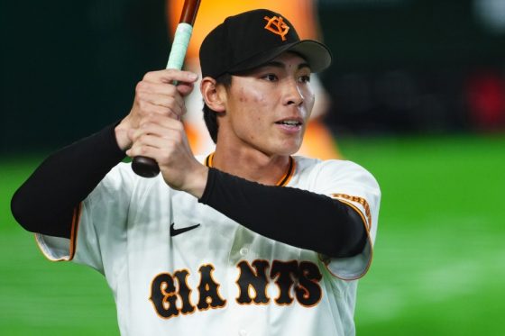 巨人・平山功太が登録抹消…前日の阪神戦で途中交代　浅野が今季初の1軍昇格