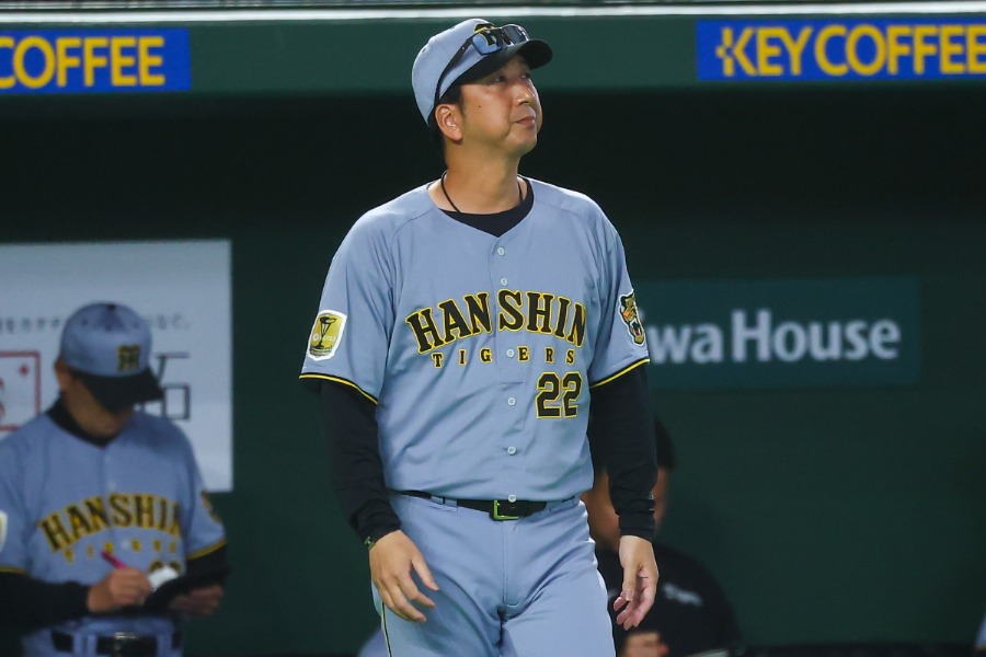 阪神・藤川球児監督【写真：加治屋友輝】