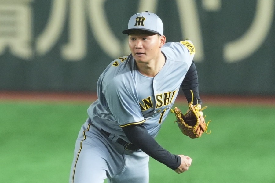 阪神・森下翔太【写真：小林靖】