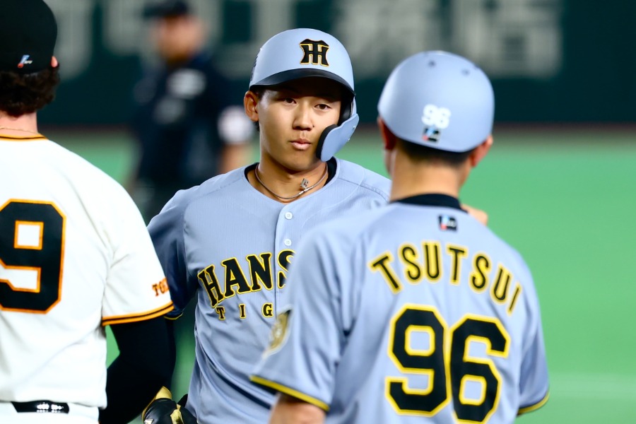 阪神・立石正広【写真:加治屋友輝】