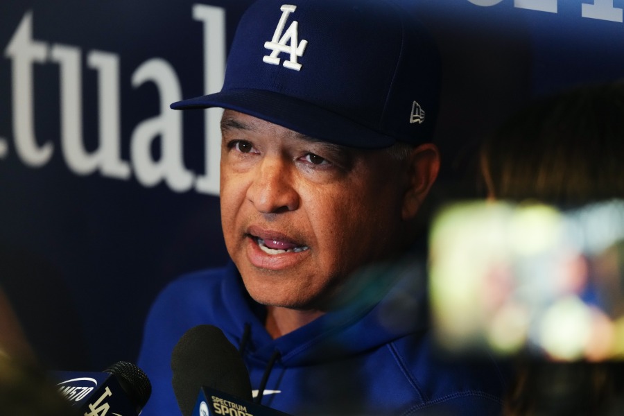 ドジャースのデーブ・ロバーツ監督【写真：黒澤崇】