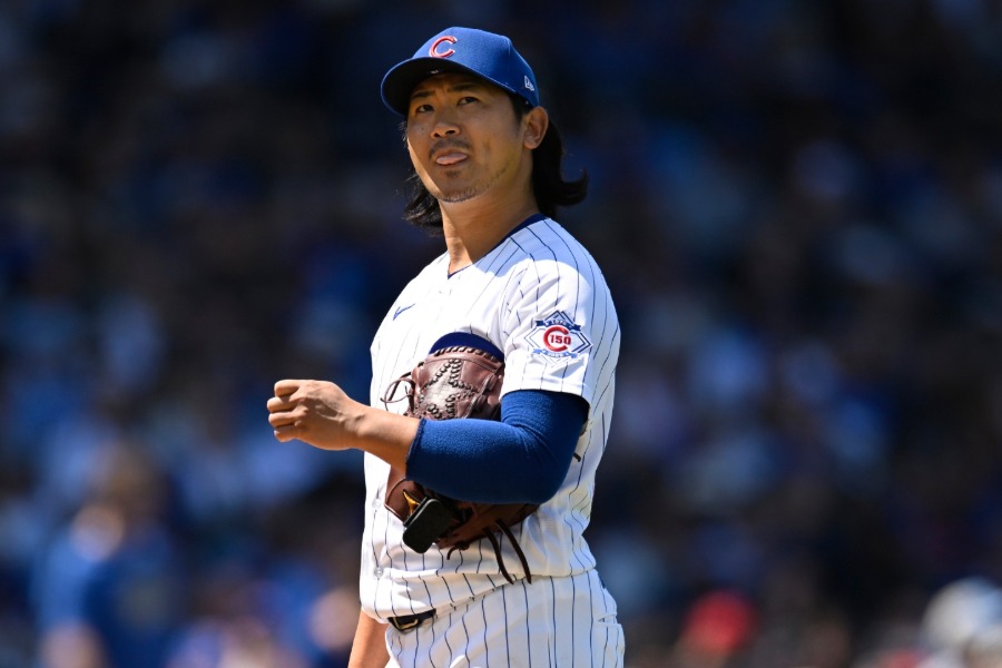 アストロズ戦に登板し、5敗目を喫したカブス・今永昇太【写真：アフロ】