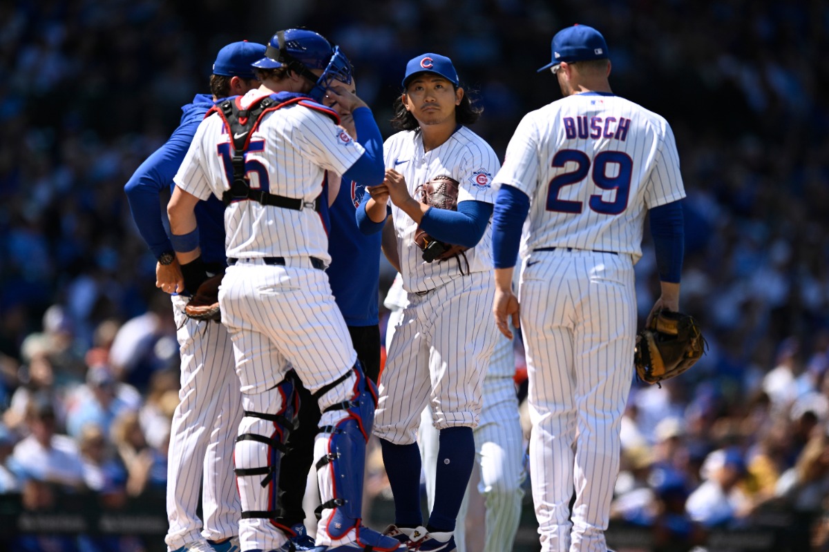 2戦連続で苦しい登板となったカブス・今永昇太【写真：アフロ】