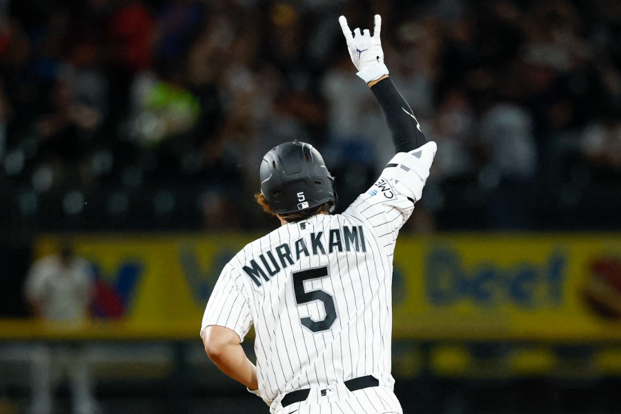 19号2ランを放ったWソックス・村上宗隆【写真：ロイター】