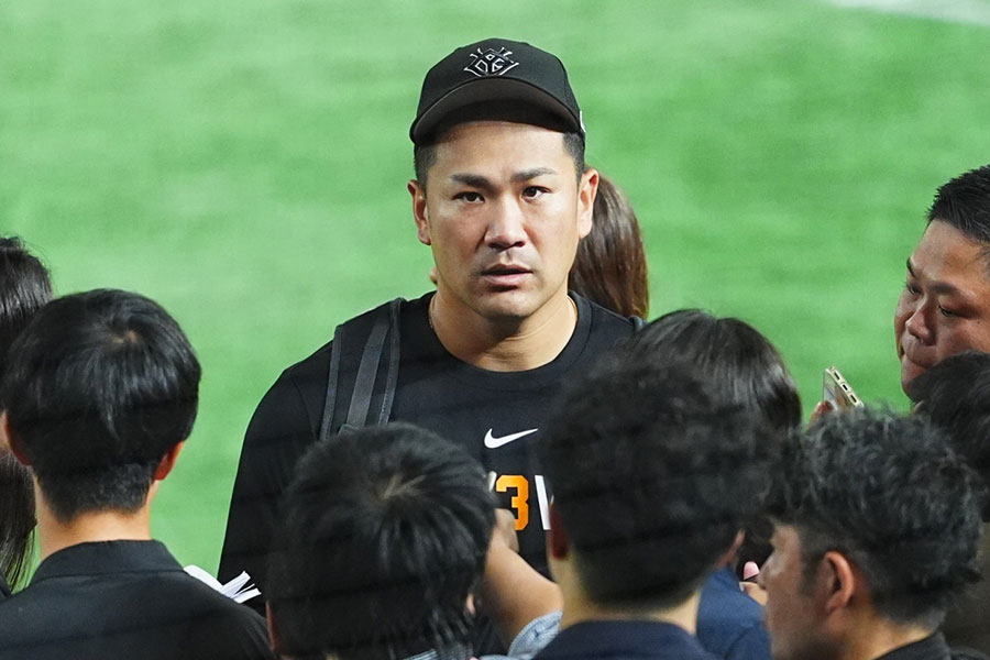 巨人・田中将大【写真：小林靖】
