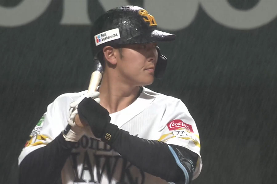ソフトバンク・石塚綜一郎【画像：パーソル パ・リーグTV】