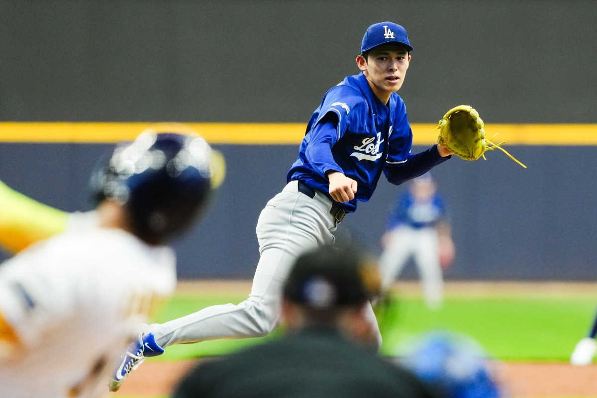 ブルワーズ戦で今季3勝目を挙げたドジャース・佐々木朗希【写真：黒澤崇】