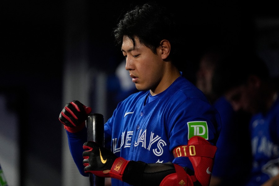 Bジェイズ・岡本和真【写真：ロイター】