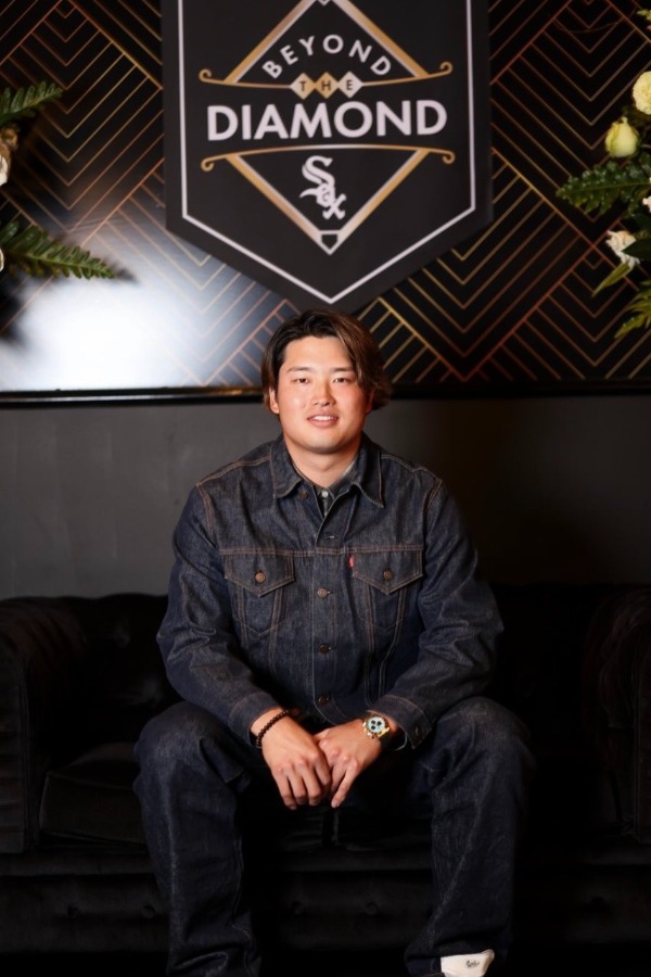 球団公式が公開したWソックス・村上宗隆【画像:ホワイトソックス公式インスタグラムより】