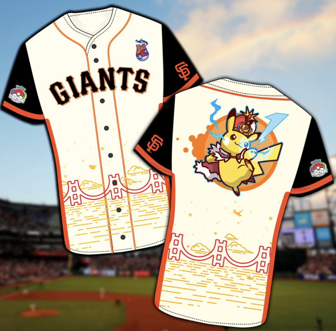ジャイアンツが特別コラボユニホームを発表【画像：MLB公式Xからスクリーンショット】