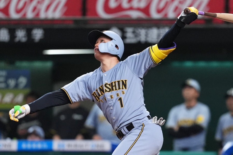 阪神・森下翔太【写真：小林靖】