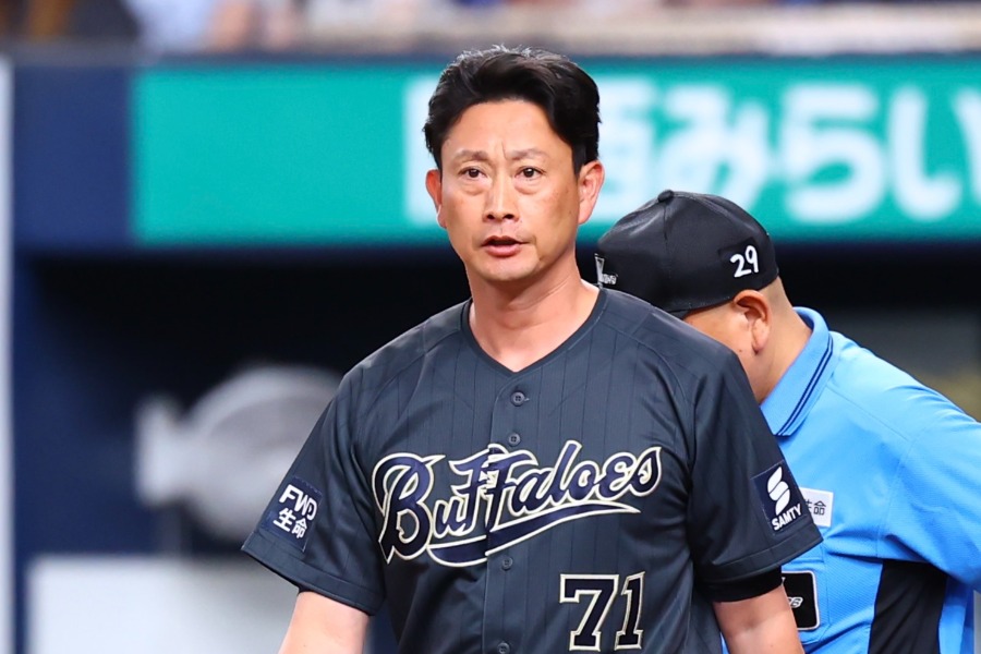 オリックス・岸田護監督【写真:加治屋友輝】