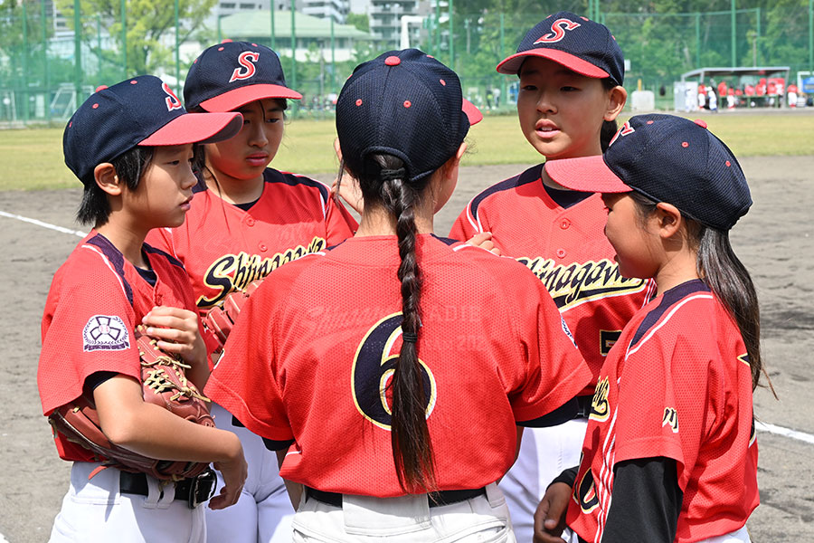 品川レディースナイン【写真：吉田三鈴】