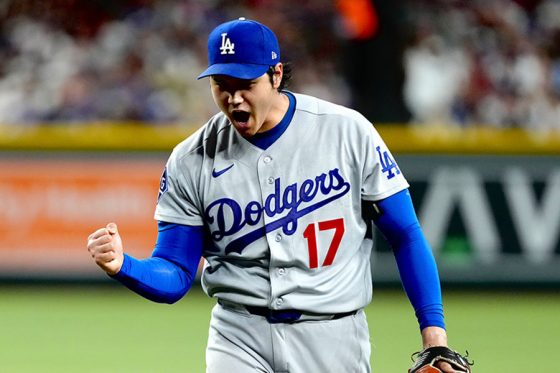 大谷翔平、113年間で3人目の領域　出塁率1位なのに…米記者思わず“絶句”「!!!」