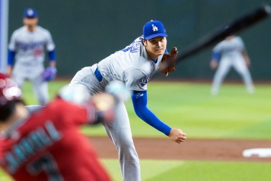 大谷降板から4分後…MLB公式が投稿した“謎の1枚”「かっこよ」　好評の裏で「なんかイマイチ」