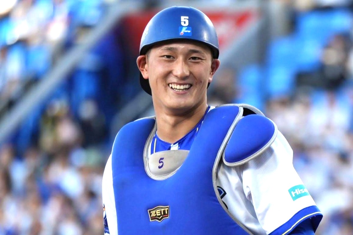 松尾汐恩はソフトバンクとの対戦を楽しみにしている【写真：町田利衣】