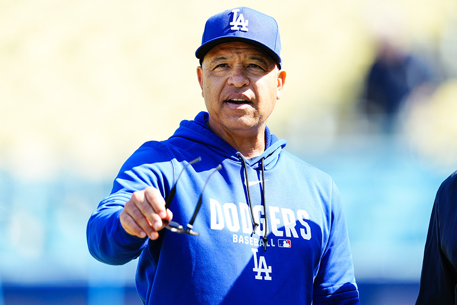 ドジャースのデーブ・ロバーツ監督【写真：黒澤崇】