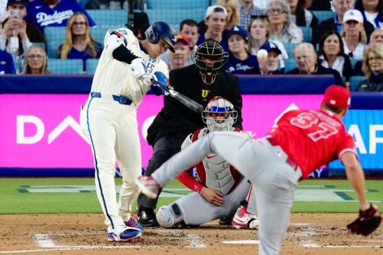“敵”として見届けた大谷翔平に呆然　かつての興奮はどこへ…スタンドに空しく消えた打球