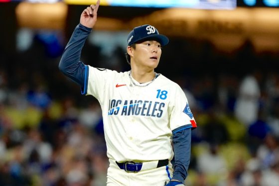 山本由伸は「無駄が一切ない」　試合前に心奪われた瞬間…米識者が絶賛「芸術のようだ」