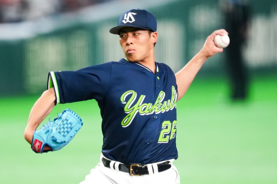 ヤクルト・山野太一【写真:イワモトアキト】