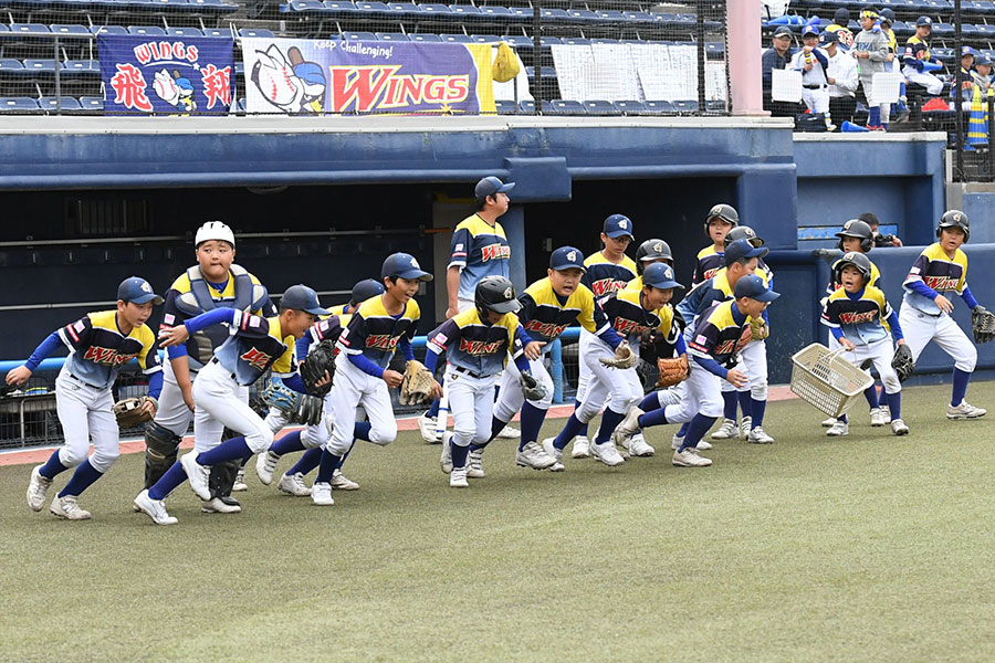 群馬の学童チーム「群馬ワールドウイングス」【写真：フィールドフォース提供】