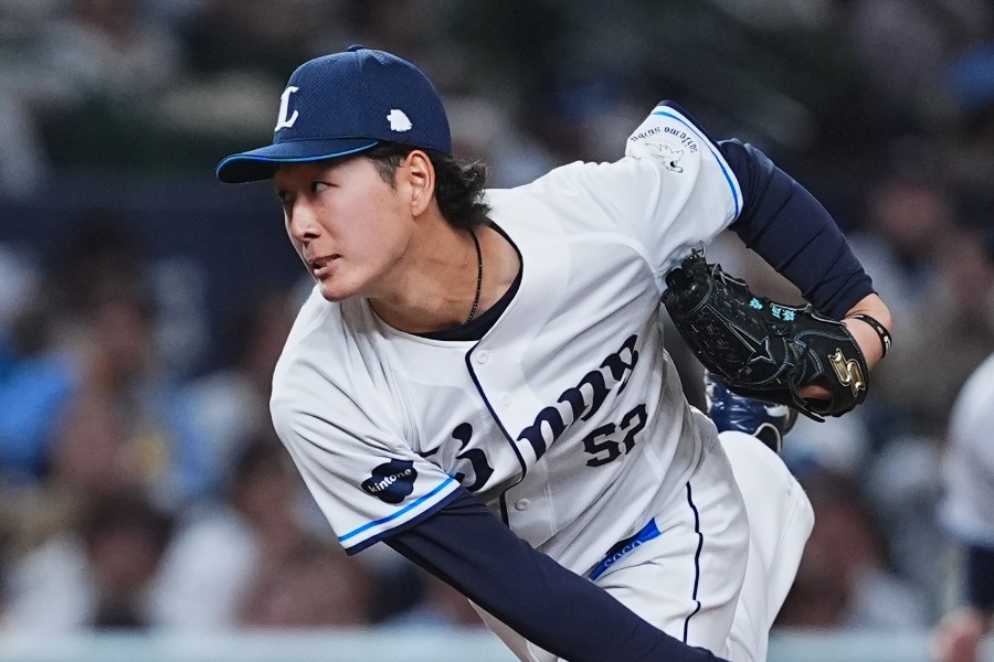 西武・篠原響【写真：小林靖】
