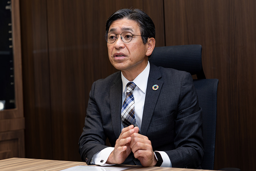 埼玉県野球協議会・奥村剛代表理事【写真：加治屋友輝】