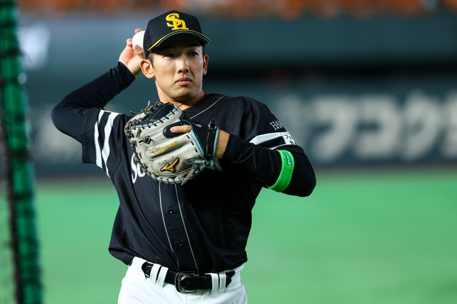 ソフトバンク・山本祐大【写真:加治屋友輝】