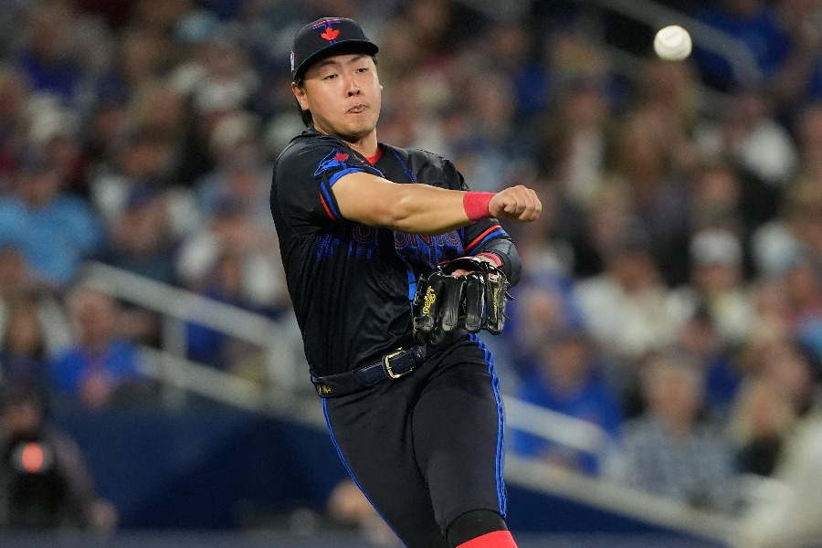 Bジェイズ・岡本和真【写真:ロイター】