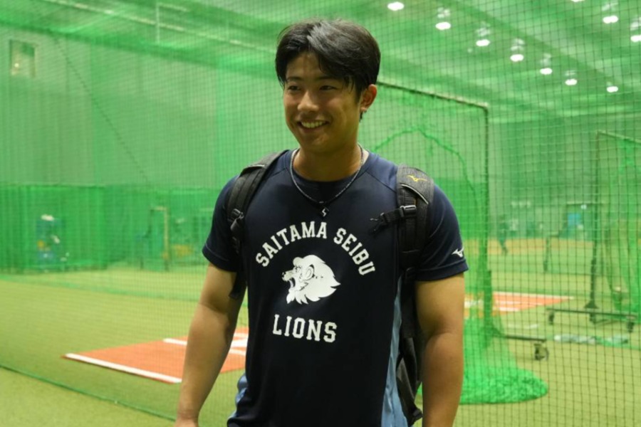 西武・横田蒼和【写真：井上学】
