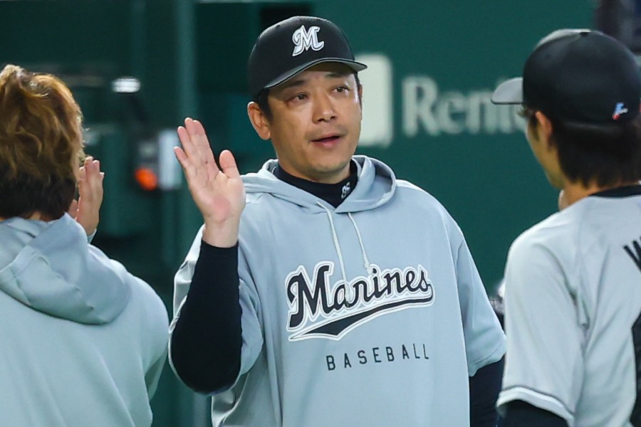 ロッテ・サブロー監督【写真：加治屋友輝】