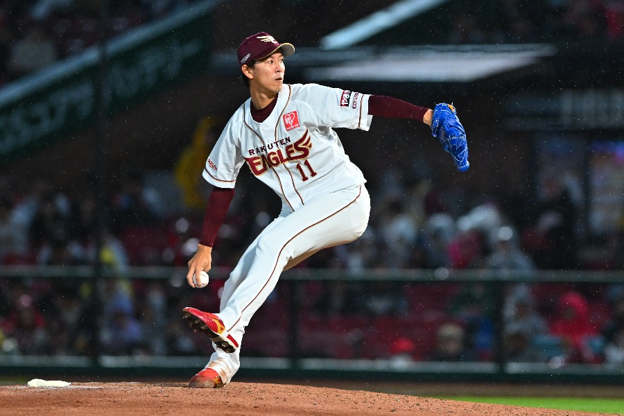 楽天・岸孝之【写真:古川剛伊】