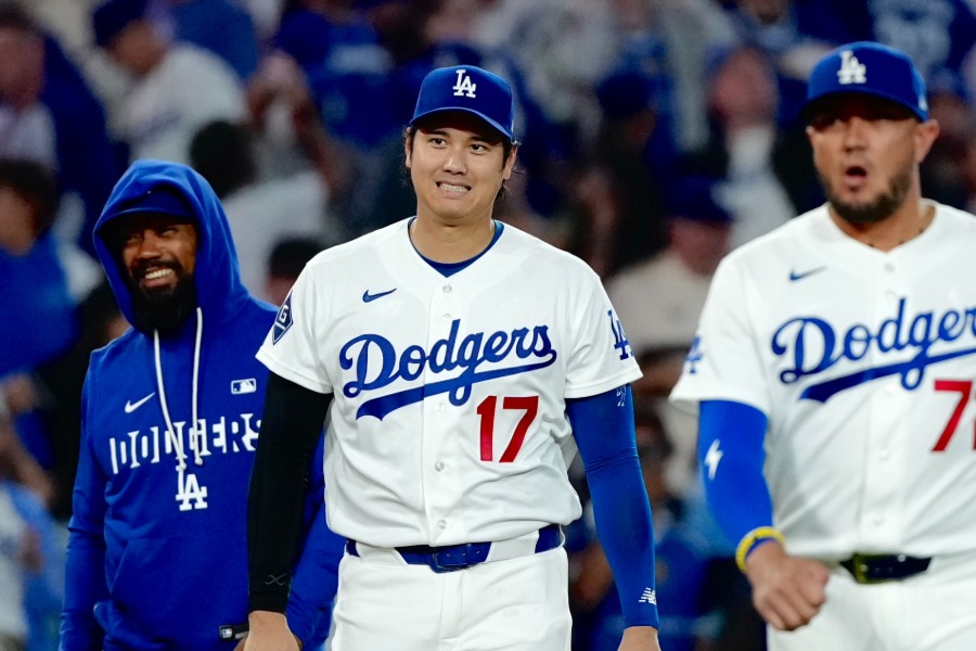 レイズ戦に出場したドジャース・大谷翔平【写真:黒澤崇】