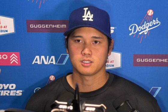 大谷翔平、出血＆左膝の不安も「最低限の調整」　DH解除は監督指示…一問一答
