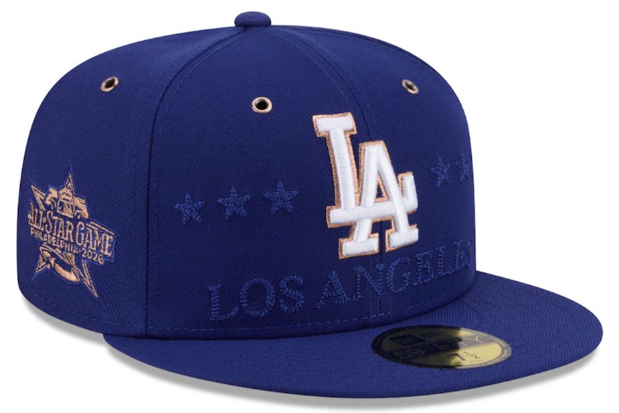 オールスターで着用される特別仕様キャップ【画像:MLB公式より】