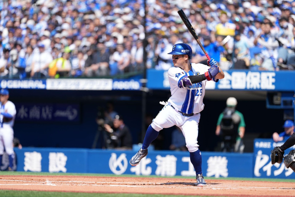 交流戦に入り不振に苦しんだ筒香嘉智【写真：井上学】