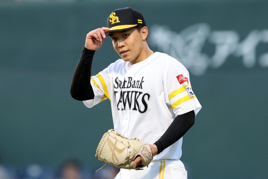 ソフトバンク・北斗【写真：栗木一考】