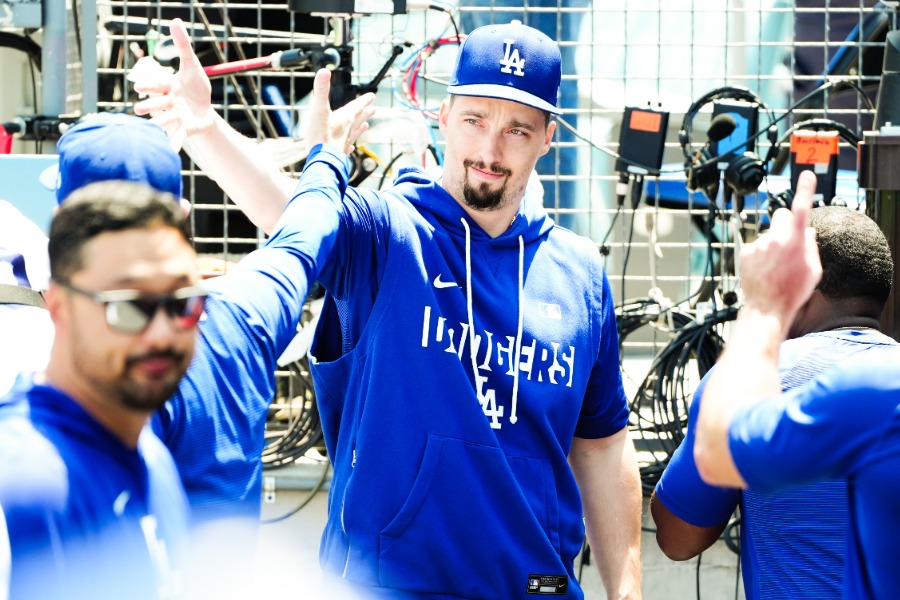 ドジャースのブレイク・スネル【写真:黒澤崇】