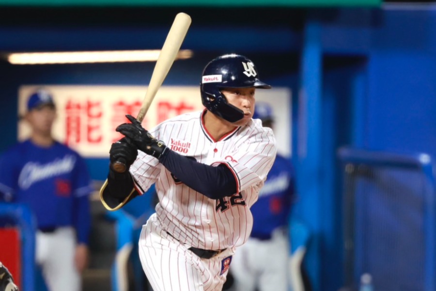 ヤクルト・澤井廉【写真:小林靖】