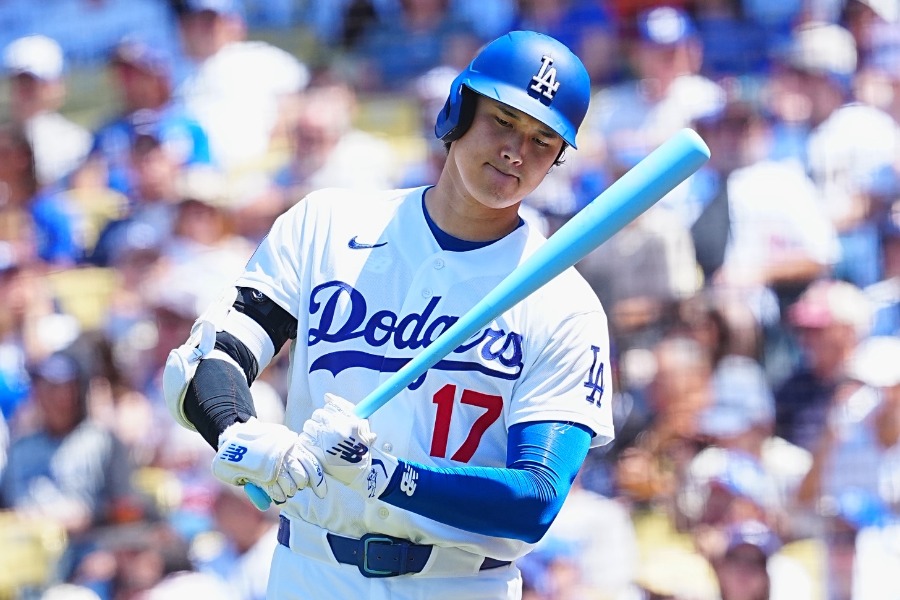 オリオールズ戦に出場したドジャース・大谷翔平【写真:荒川祐史】