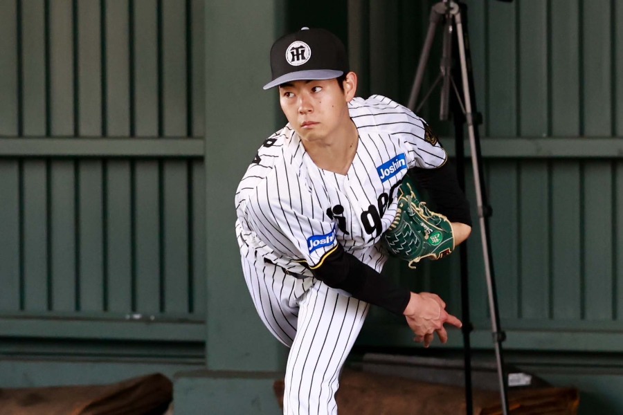 阪神・下村海翔【写真:小池義弘】