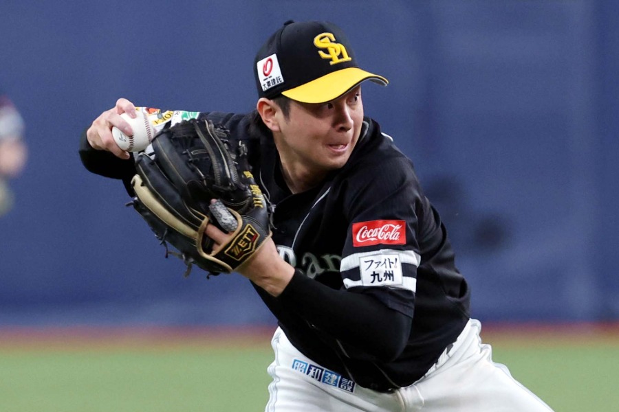 ソフトバンク・川瀬晃【写真:栗木一考】