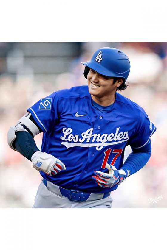 大谷17号の直後…ド軍公式が激写した瞬間「史上最高」 米国人も喝采